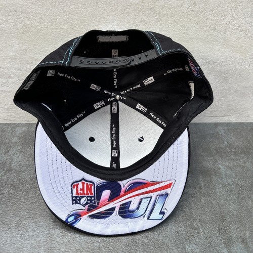 Carolina Panthers Hat New Era OSFM Snapback Classic NFL 100th Anny Cap NEW H37 - Picture 7 of 8