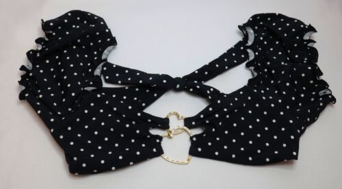 Beach Bunny Polka Dot Bikini Top Only XS RN# 119215 Swimwear - Picture 2 of 5