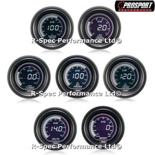Any 3 Gauge Offer 52mm Prosport Evo Lcd Ice White Turbo Boost Temp Oil Pressure Any 3 Gauge Offer 52mm Prosport Evo Lcd Ice White Turbo Boost Temp Oil Pressure
