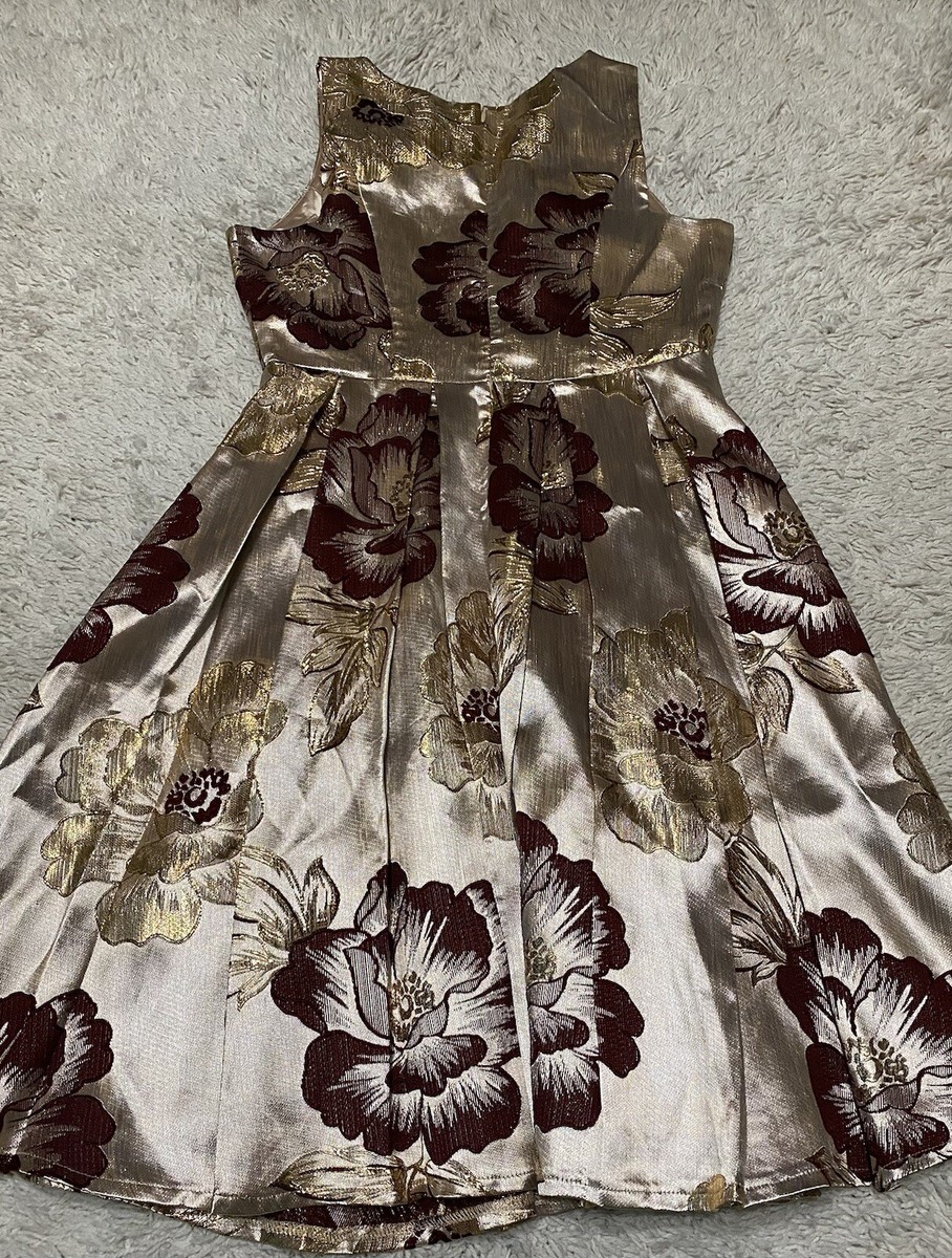Liza Luxe women dress size medium Floral print Dress 100