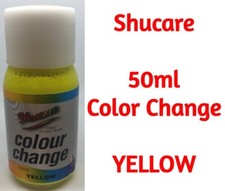 YELLOW SHOE PAINT Included Brush Colour Change Leather Synthetic Shoe