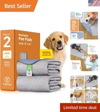 OEKO-TEX Certified Waterproof Puppy Training Pad – 18" x 24" for Easy Cleanup