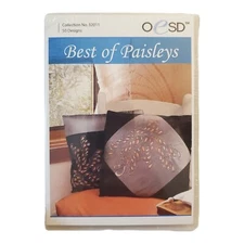 OESD Best of Paisleys Machine Embroidery CD No. 32011 - 50 Designs - New Sealed
