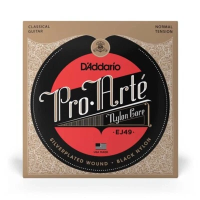 Classical Guitar Strings -- Normal Tension EJ49 Pro Arte By D'Addario Strings