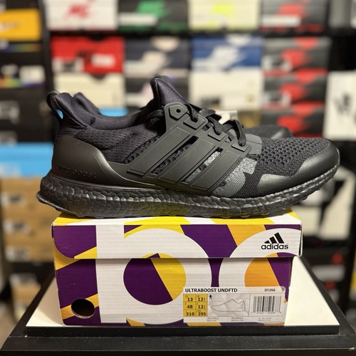 Adidas UltraBoost x Undefeated UNDFTD 1.0 BLACKOUT 3M EF1966 Mens Size 13 New DS - Bild 2 von 10