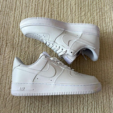 Nike Air Force 1 Low-Top Sneaker Herren Weiß EU 42 Schnürung