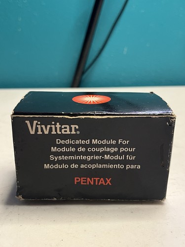 Vivitar DM/P Dedicated Flash Module for Pentax SLR Cameras w/ Box - Picture 1 of 9