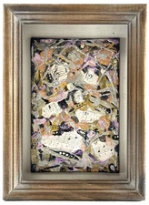 G. Rappaport W. Framed Mixed Media Art – “A Song in My Art” 2022