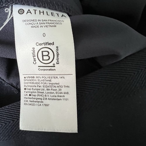 Pantaloni da jogging ATHLETA Endless Cargo High Rise | Navy 0 #467187 tasche tempo libero - Foto 14 di 14