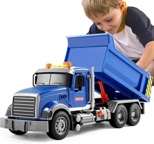 Toddler Trucks Toys for Boys Age 3-5,Big Dump Truck with Lights and Sounds,Ki...