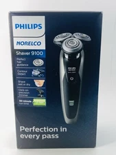 Philips 9000 Series S9161/83 Men's Electric Shaver, 72 Blades, Rotating, Bath Sh