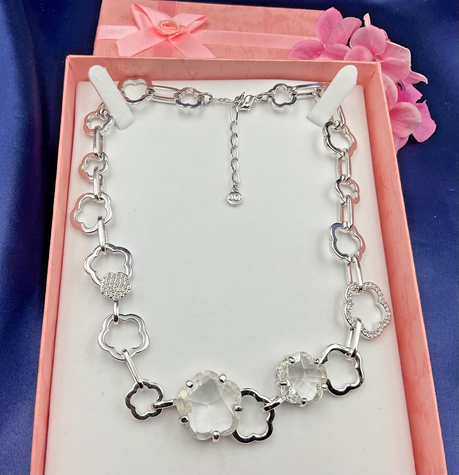 AUTHENTIC SIGNED SWAROVSKI CHERRY BLOSSOM ALL-ARO… - image 4