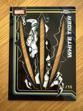 2026 Topps Chrome Marvel - White Tiger #197 - Clawed Black 08/10