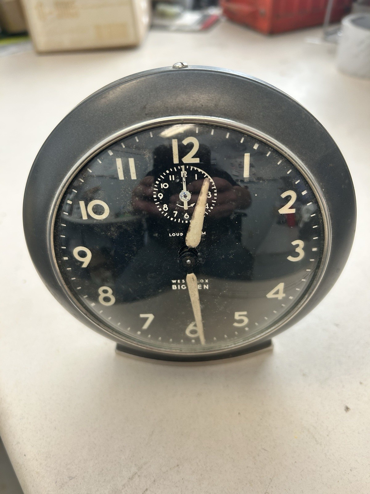 Westclox BIG BEN Loud Alarm Clock Made in USA Vintage WM03E