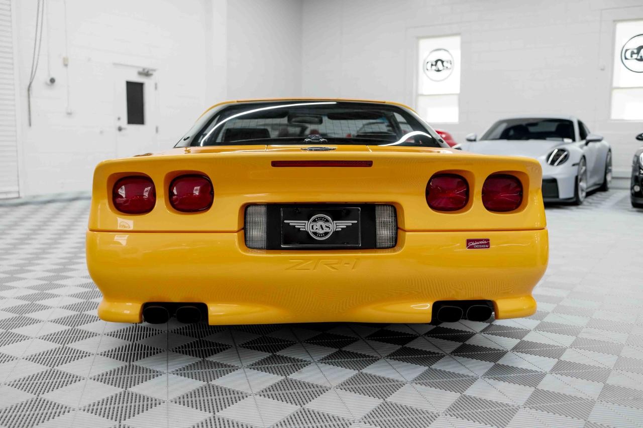 1991 Yellow Chevrolet Corvette   | C4 Corvette Photo 9