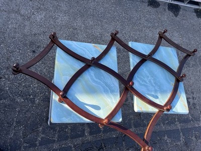 Antique American Victorian Walnut Folding Adjustable Wall Hanging