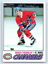 1977-78 Topps #163 Mario Tremblay Montreal Canadiens