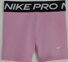 Nike Pro Girl's 4" Compression Shorts Size Large Pink NWT DA 1033-646