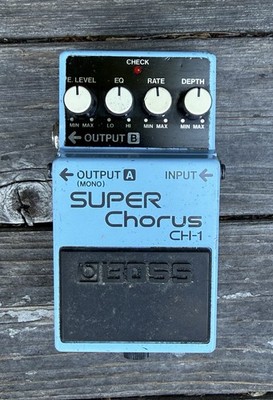 Boss Super Chorus CH-1 Pedal Guitar