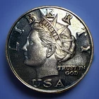 2003 Liberty Dollar Coin 10 Dollars 999 Silver 1 Ounce