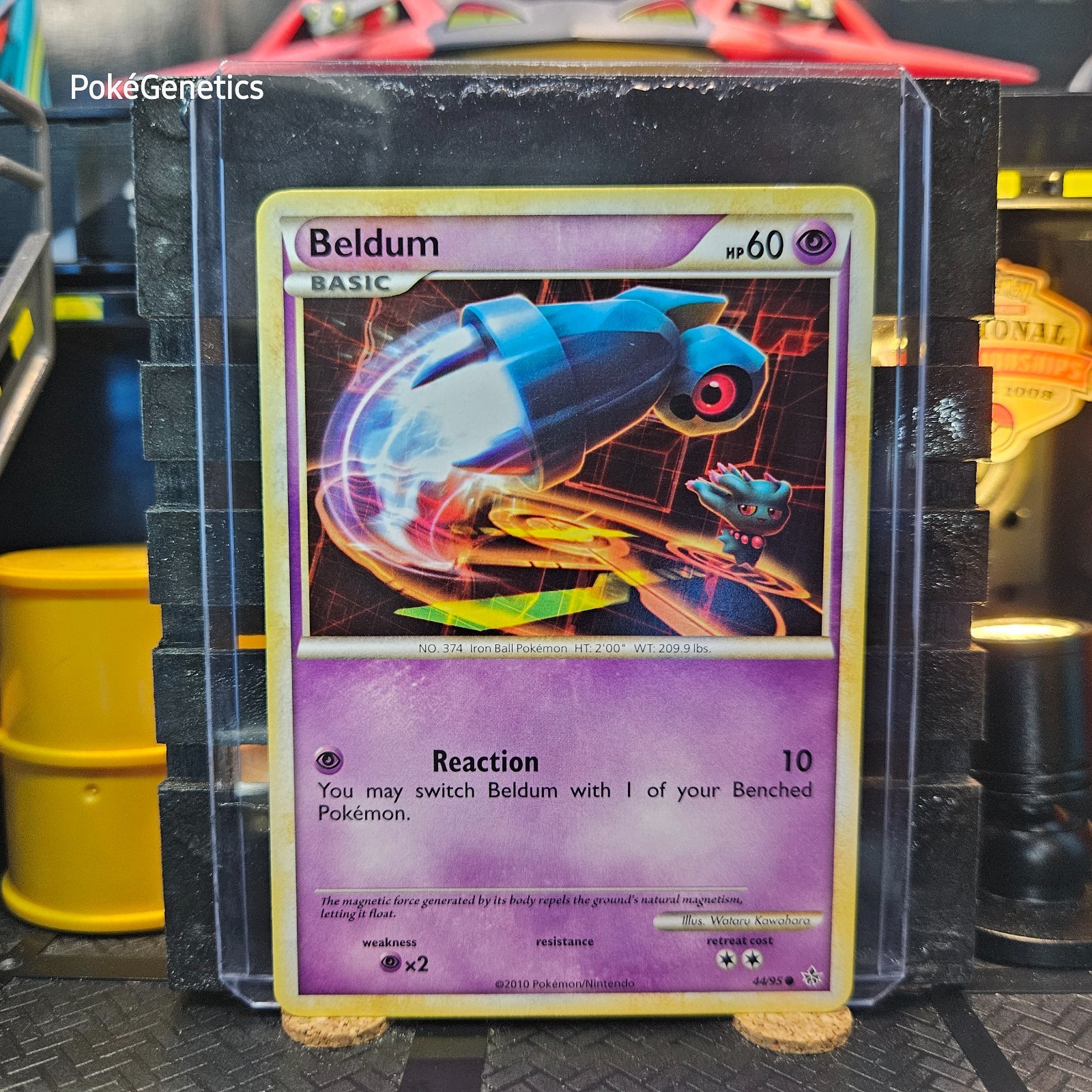 Beldum Unleashed Pokémon TCG 44/95 HeartGold & SoulSilver HGSS Common
