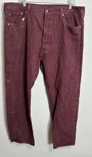 Levi Strauss and Co. White Oak Cone Denim Red Men’s Jeans