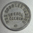 Kansas, Eureka The Snooker Parlor Aluminum Token 5¢ 386904 — photo 1