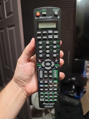 Pioneer AXD7434 Receiver AV Pre-Programmed Learning Remote Control OEM Genuine