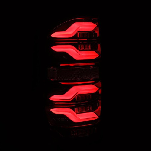 AlphaRex LUXX LED Tail Lights Black Housing Smoked Lens For 14-21 Toyota Tundra - Foto 7 di 8