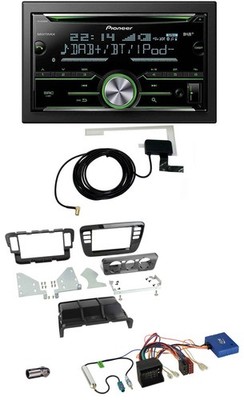 Pioneer CD USB CAN-Bus Bluetooth 2DIN DAB Autoradio für Seat Mii 11-16 Skoda Cit