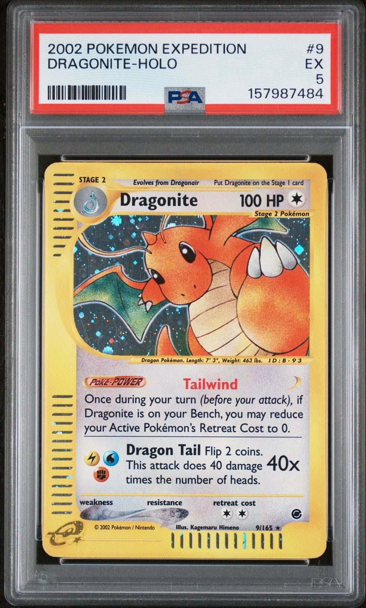 Dragonite 英語版 4/165 Dragonite 009/165 Expedition Base Set Holo for sale online | eBay