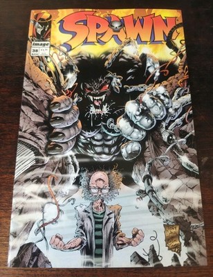 SPAWN #38 Todd McFarlane image comics Key issue  1st app and origin of cy-gor 