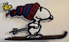 7 IN X 4 IN Extra Large Patch - Peanuts Snoopy    ** Embroidered