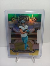 2023 Panini - Concourse Brenton Strange #45 Green & Yellow Prizm Die-Cut (RC)