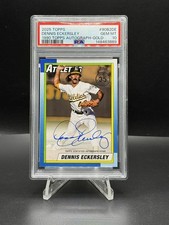 2025 Topps Series 2 1990 Topps  Autographs Dennis Eckersley Gold /50 PSA 10