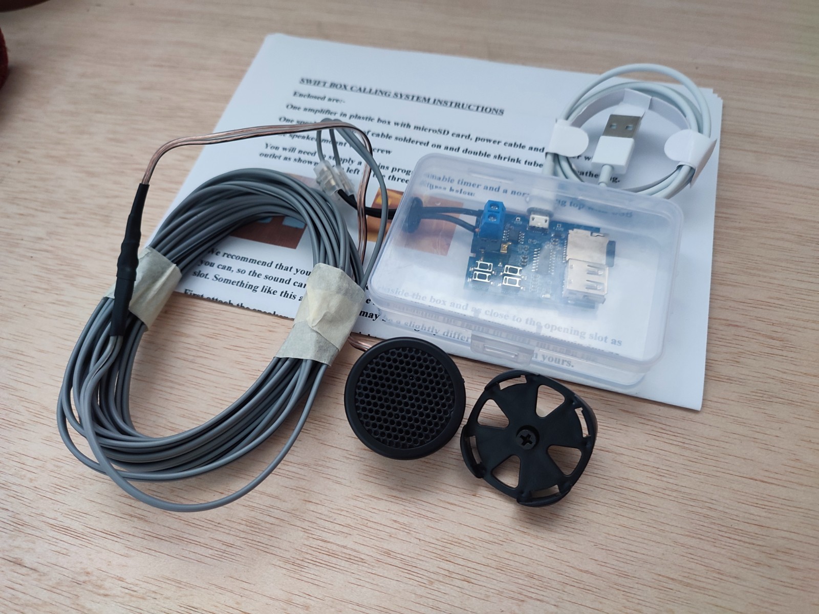 Micro Calling Device Swift micro caller attraction system swifts Bird Calling System Swift ...