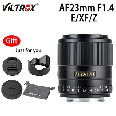 Viltrox 23mm f1.4 AF Auto Focus Camera Lens for Sony E Nikon Z Fujfiilm XF Mount