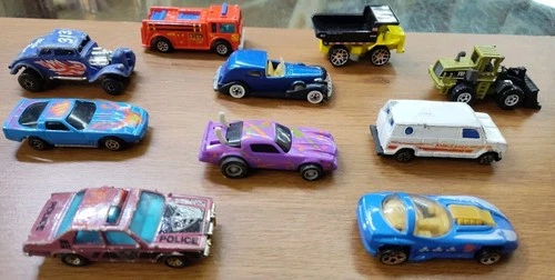 VINTAGE Hot Wheels Matchbox Realtoy Lot Of 10 Diecast Cars Truck 70's 80's-Lot 2