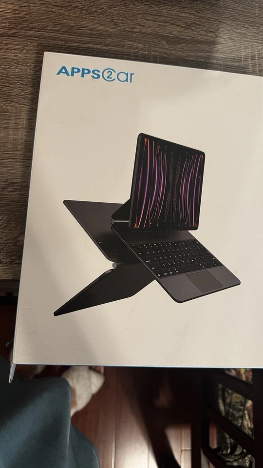 Funda Teclado Magnético APPS2Car con Soporte Flotante, Compatible con iPad Pro... Foto 4 de 4