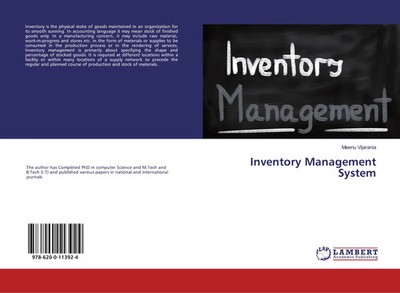 Meenu Vijarania | Inventory Management System | Taschenbuch | Englisch (2019)