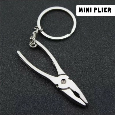 Niedliche Mini-Zange Auto Zinklegierung Schlüsselanhänger Ketten 3D Schlüsselring Geschenk Schlüsselanhänger 