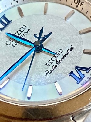 Citizen Exceed Wristwatch Eco Drive Radio Controlled Stainless Steel Timepiece