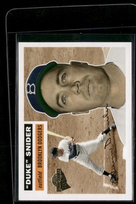 2004 Topps All-Time Fan Favorites Duke Snider #120