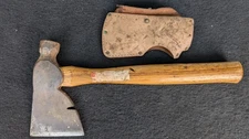 Vintage Flame King Hatchet Axe ash handle