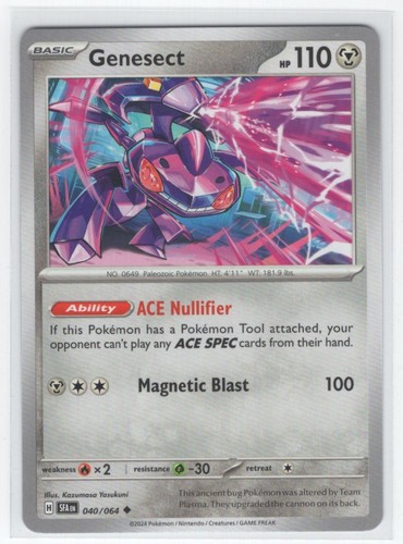 2023 Pokemon Shrouded Fable Genesect Basic #40 | eBay