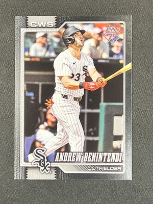 2026 Topps Series 1 - Andrew Benintendi #345 Black /75