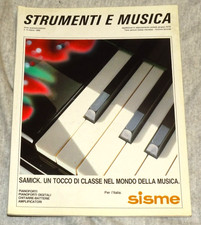 STRUMENTI  E MUSICA RIVISTA DI MUSICA E STRUMENTI  MUSICALI N°3   1989