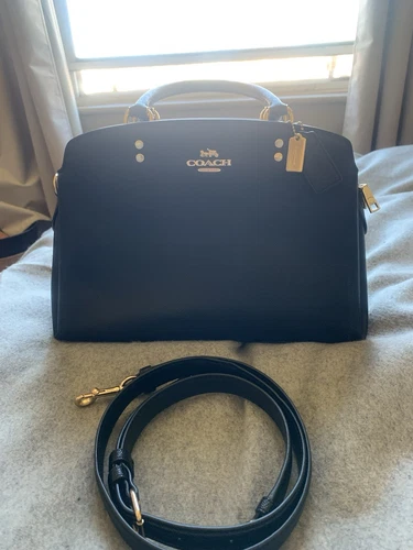 Coach Lillie Borsa a tracolla Media Nera