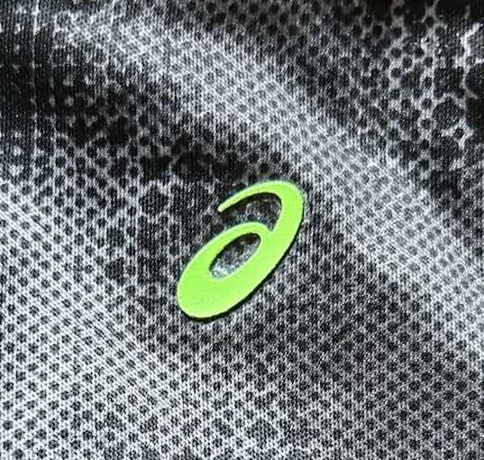 ASICS Running Performance Black Camo Pattern Shir… - image 4