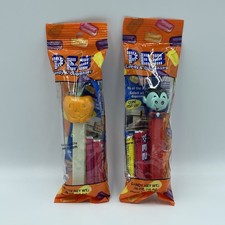 2 NEW Pez Dispensers 2013 Baby Vampire / 2012 Flat Top Pumpkin Glow in Dark